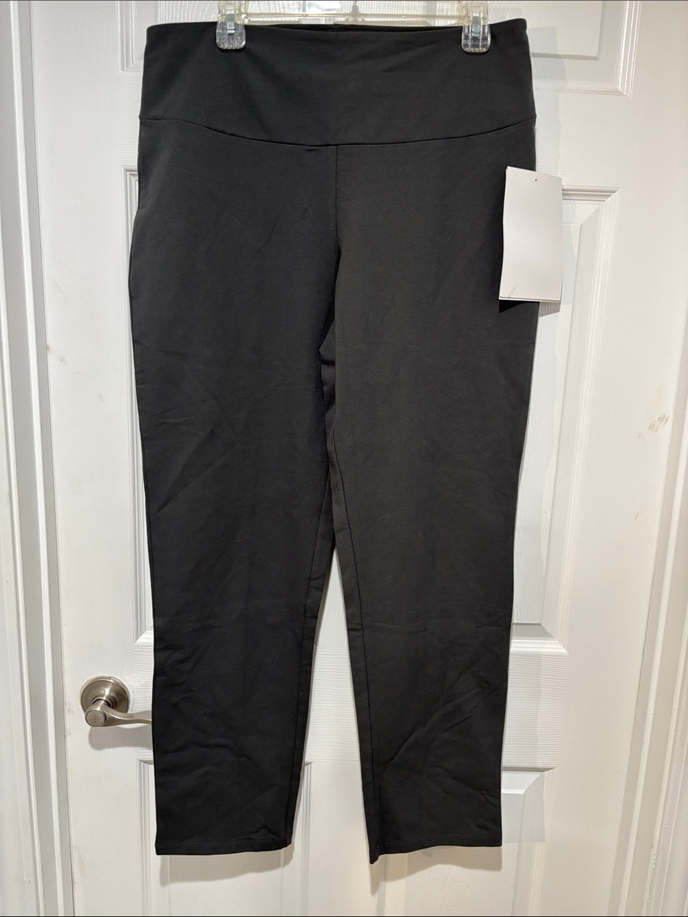 WOMEN WITH CONTROL NWT Charcoal Gray High-Waist Stretch Pants